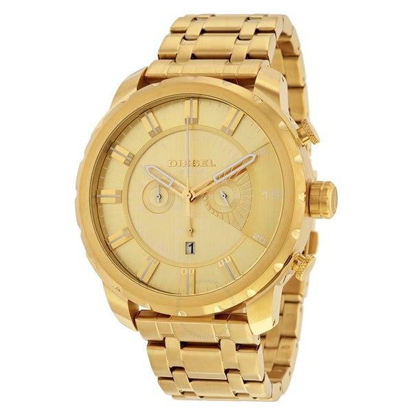 Diesel Big Daddy DZ4376 316L gold stainless steel 50m water-resistant