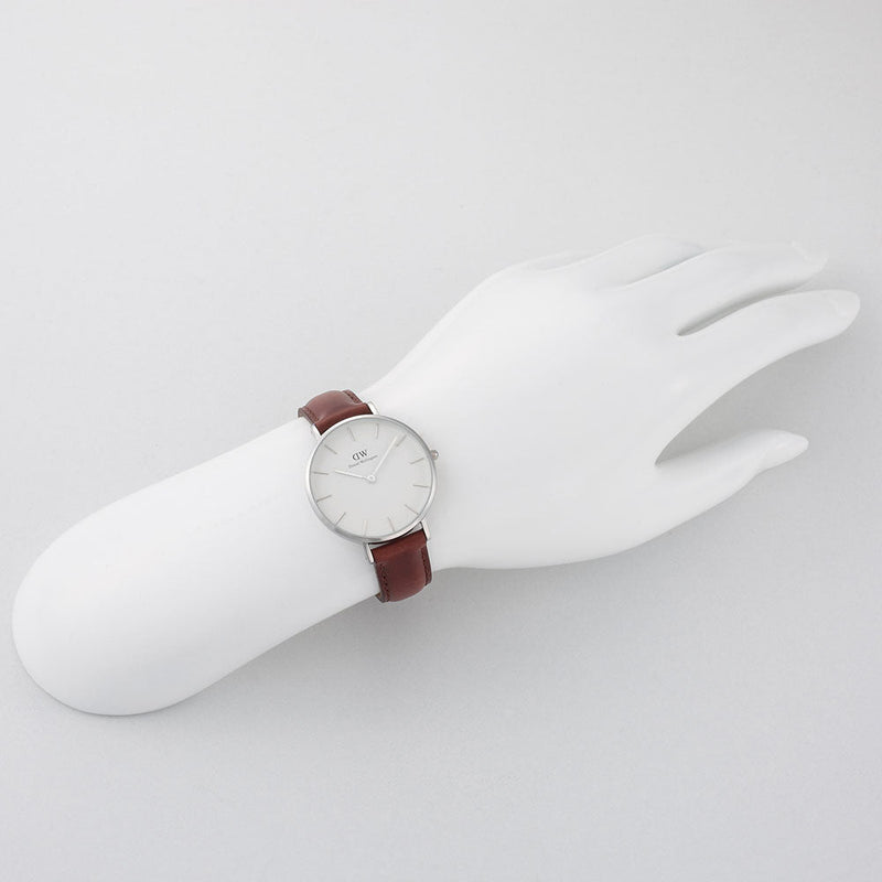 Daniel Wellington St Mawes 28mm Women's Silver Watch DW00100187