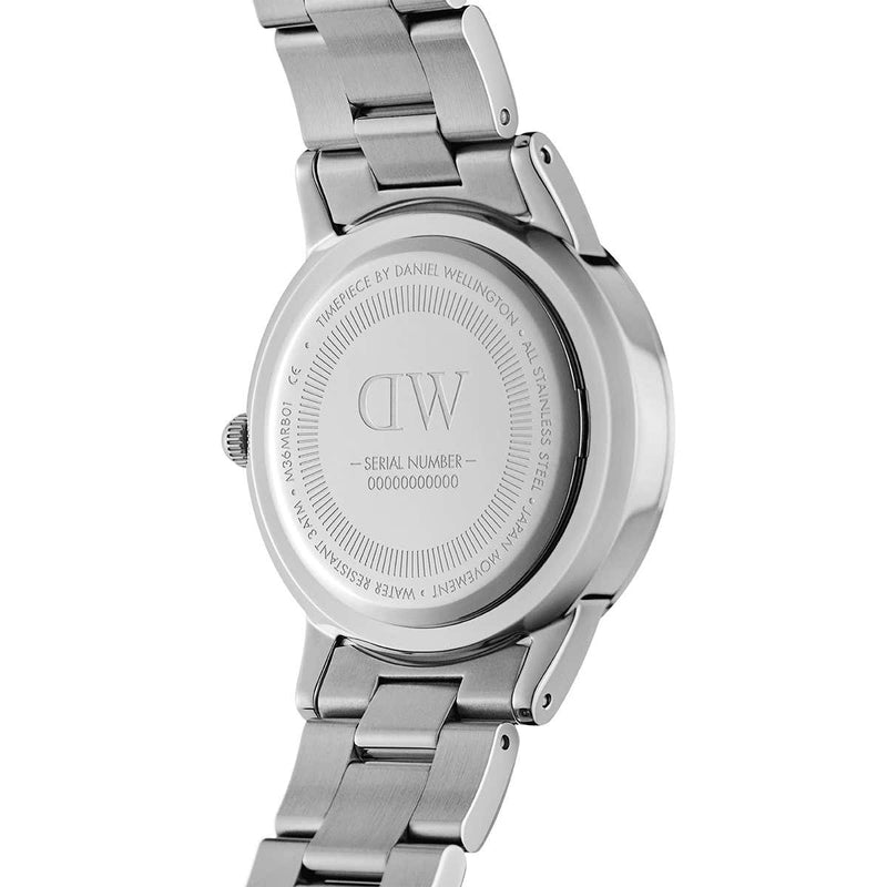 Daniel Wellington White Iconic Link 36mm Silver DW00100203