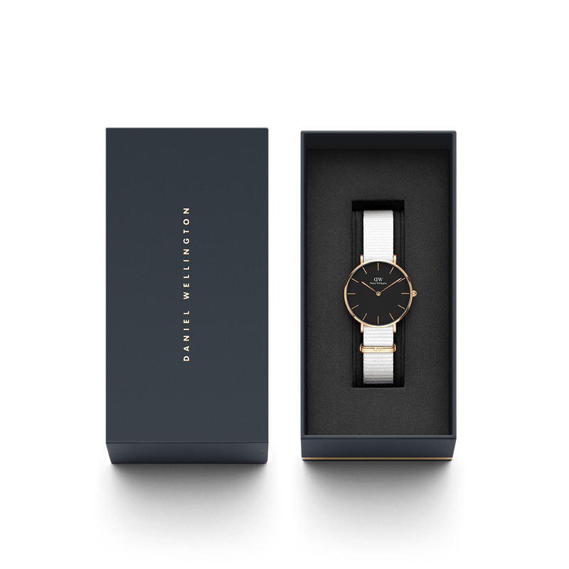 Daniel Wellington Petite Dover Black Dial 32mm Ladies Watch DW00100312