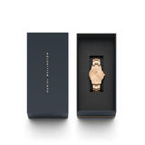 Daniel Wellington Rose Gold Iconic Link 28mm Ladies Watch