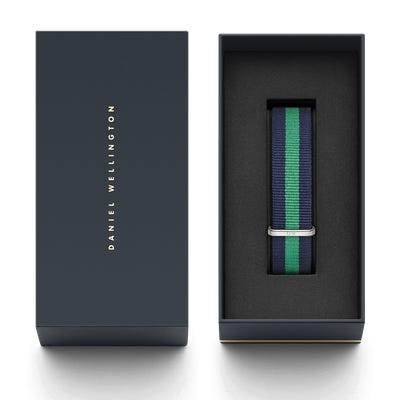 Daniel Wellington Classic Warwick Silver Watch 20mm Nato Strap DW00200019 - Big Daddy Watches