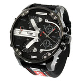 Diesel Mr. Daddy 2.0 Chronograph Quartz Black Dial Men's Watch DZ7433