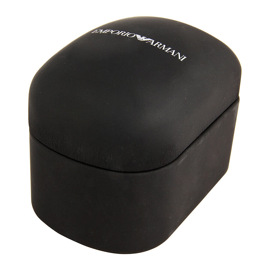 Emporio Armani watch box with brand branding