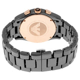 Emporio Armani Ceramica Chronograph Black Dial Men's Watch AR1410 - BigDaddy Watches #3