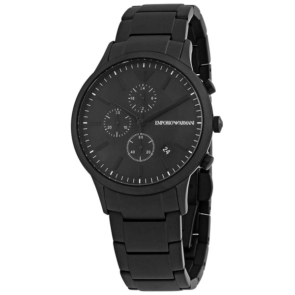 Emporio Armani Chronograph Quartz Black Dial Men's Watch AR11275 - BigDaddy Watches