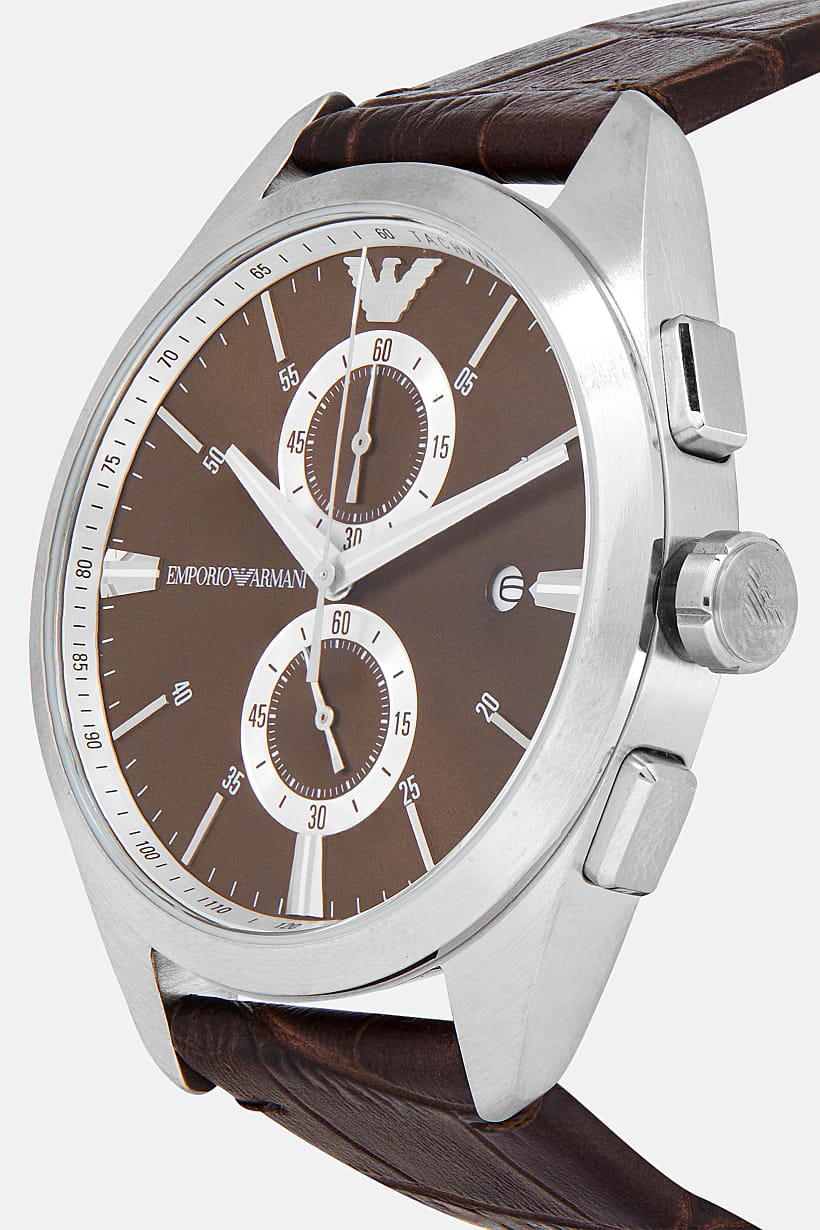 Emporio Armani Chronograph Quartz Brown Dial Men’s Watch AR11482 - Watch