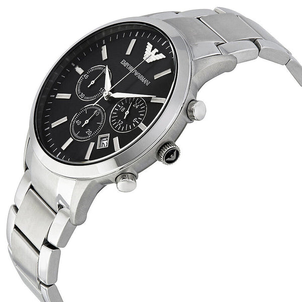 Emporio Armani Classic Chronograph Black Dial Men's Watch AR2434