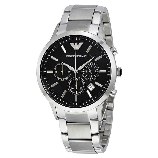 Emporio Armani Classic Chronograph Black Dial Men's Watch AR2434