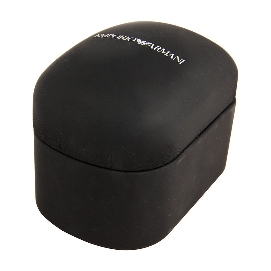 Emporio Armani Classic Chronograph Black Dial Steel Men's Watch AR1811