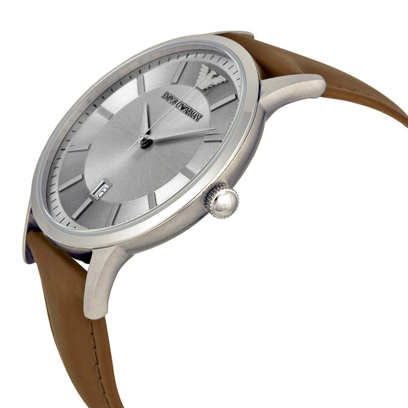 Emporio Armani Classic Silver Dial Men's Watch AR2463 - BigDaddy Watches #2
