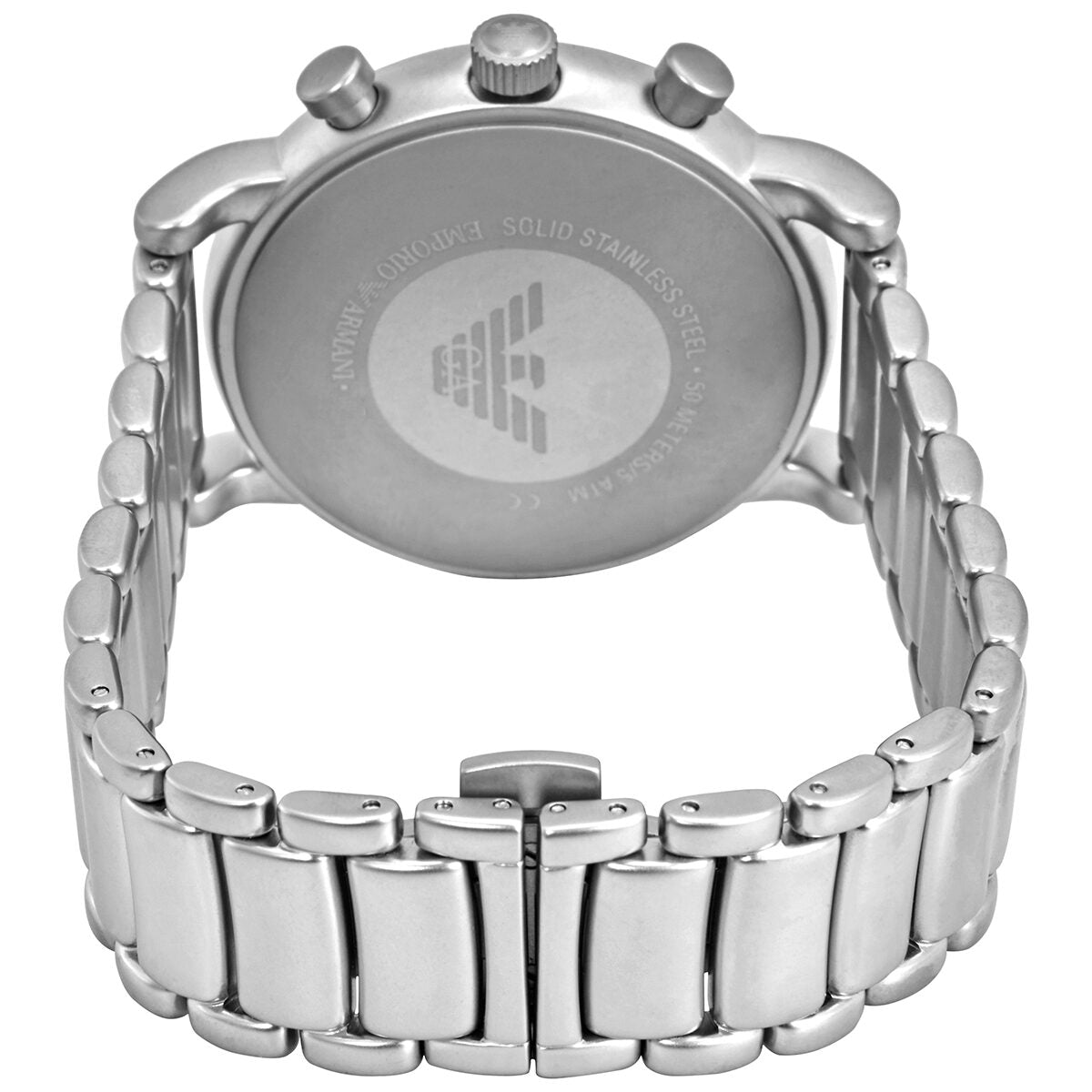 Emporio Armani Luigi Chronograph Quartz Black Dial Men's Watch #AR11324 - The Watches Men & Co #3