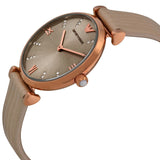 Emporio Armani Retro Warm Grey Dial Ladies Watch AR1681 - BigDaddy Watches #2