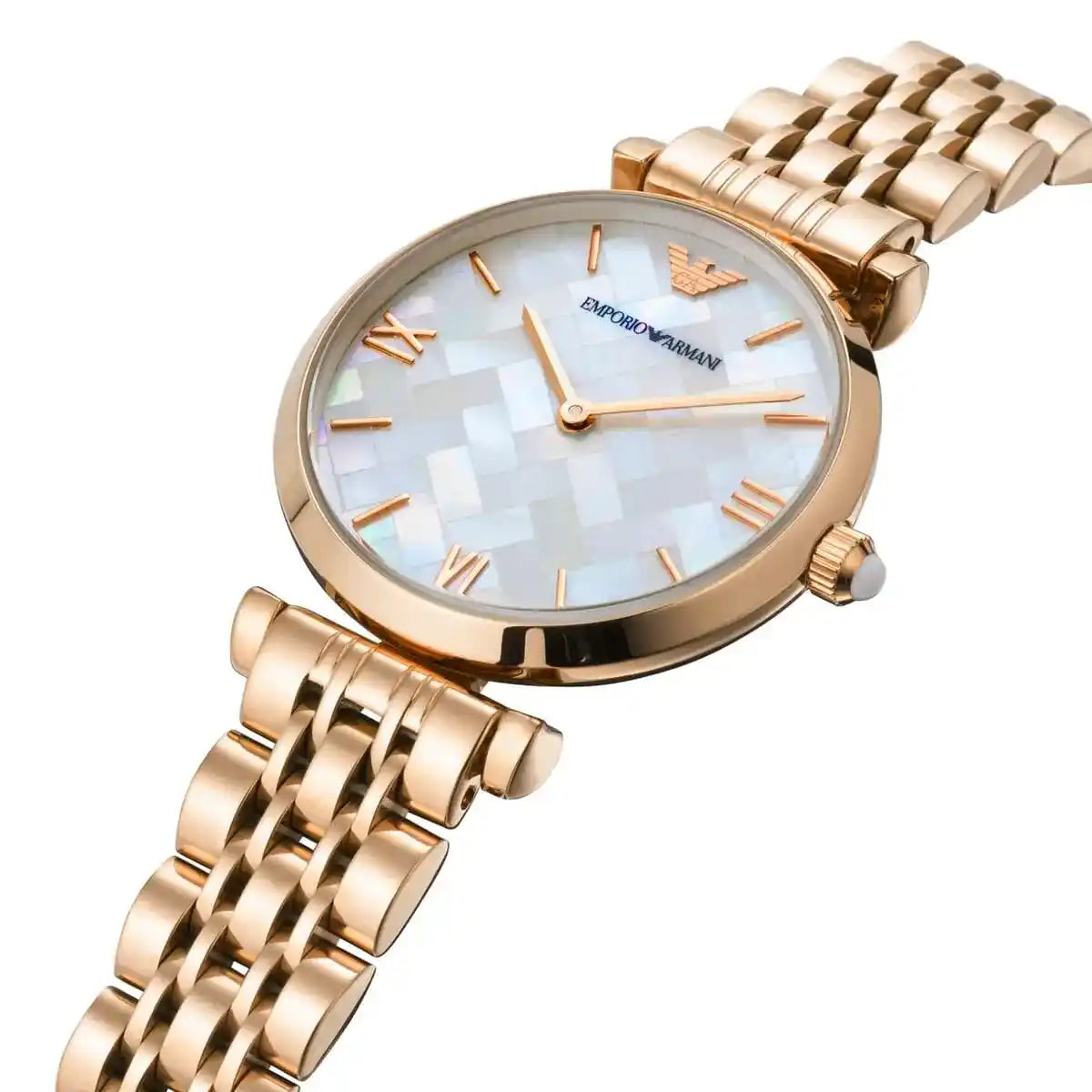 Emporio Armani Rose Gold Ladies Watch - AR11110