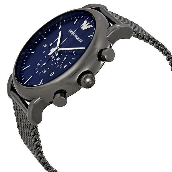 Emporio Armani Classic Gunmetal Chronograph Dial Men's Watch AR1979