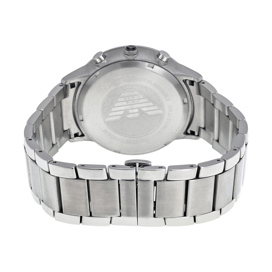 Emporio Armani Sportivo Chronograph Black Dial Steel Men's Watch AR2460 - The Watches Men & CO #3
