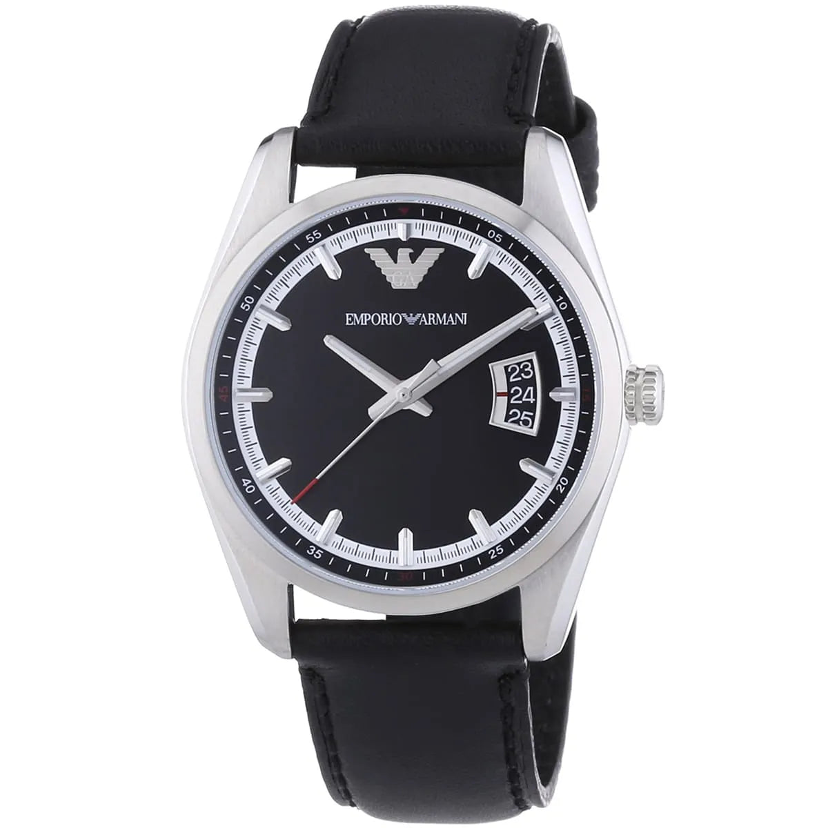 Emporio Armani Tazio Medium Silver Men's Watch - AR6014