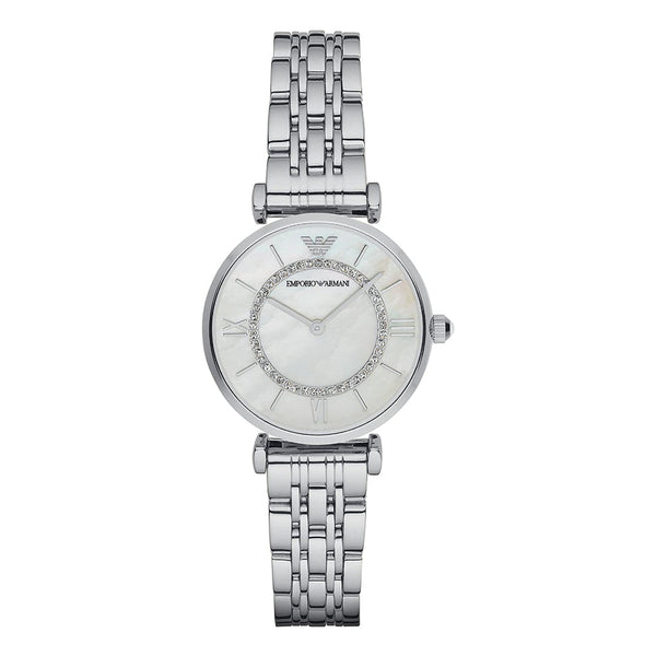 Emporio Armani Classic Mother of Pearl Dial Ladies Watch AR1908