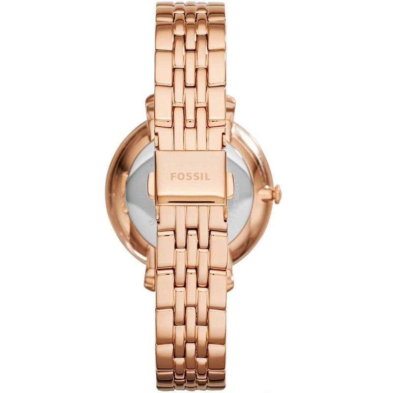 Fossil Women’s Watch Quartz Stainless Steel Rose Gold Dial 36mm Women's Watch ES3632 - Big Daddy Watches #3