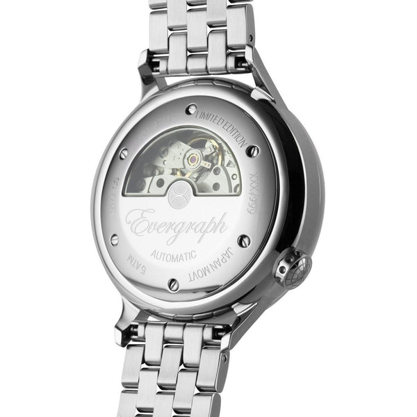 Xeric Limited Edition Evergraph Automatic SS Silver Mechanical Watch - Big Daddy Watches