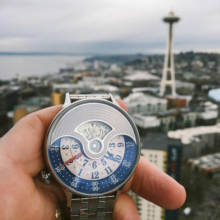Xeric Limited Edition Evergraph Automatic SS Silver Mechanical Watch - Big Daddy Watches