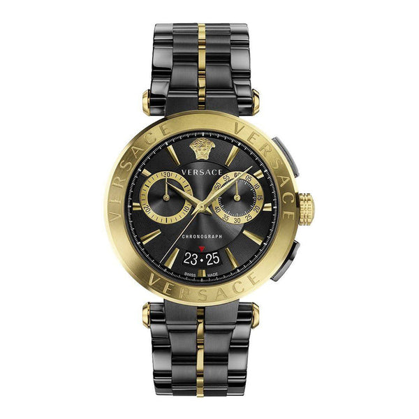 Versace Aion Black Chronograph Men's Watch  VE1D01620 - Big Daddy Watches