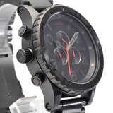 Nixon 51-30 Chrono Black Red Men's Watch A083-2298