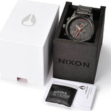 Nixon 51-30 Chrono Black Red Men's Watch A083-2298