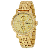 Fossil Boyfriend Chronograph All Gold Watch ES2197