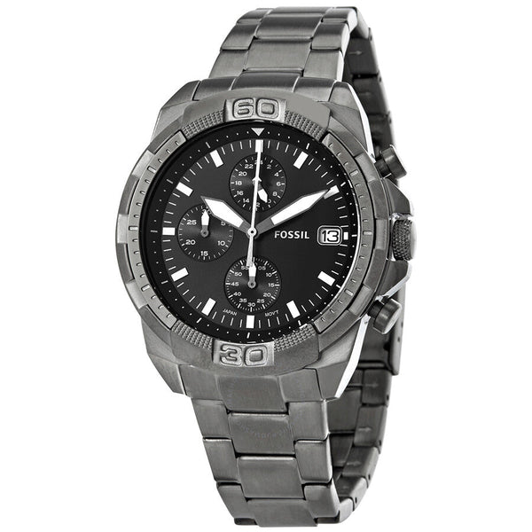 Fossil Bronson Chronograph Quartz Black Dial Men's Watch FS5852