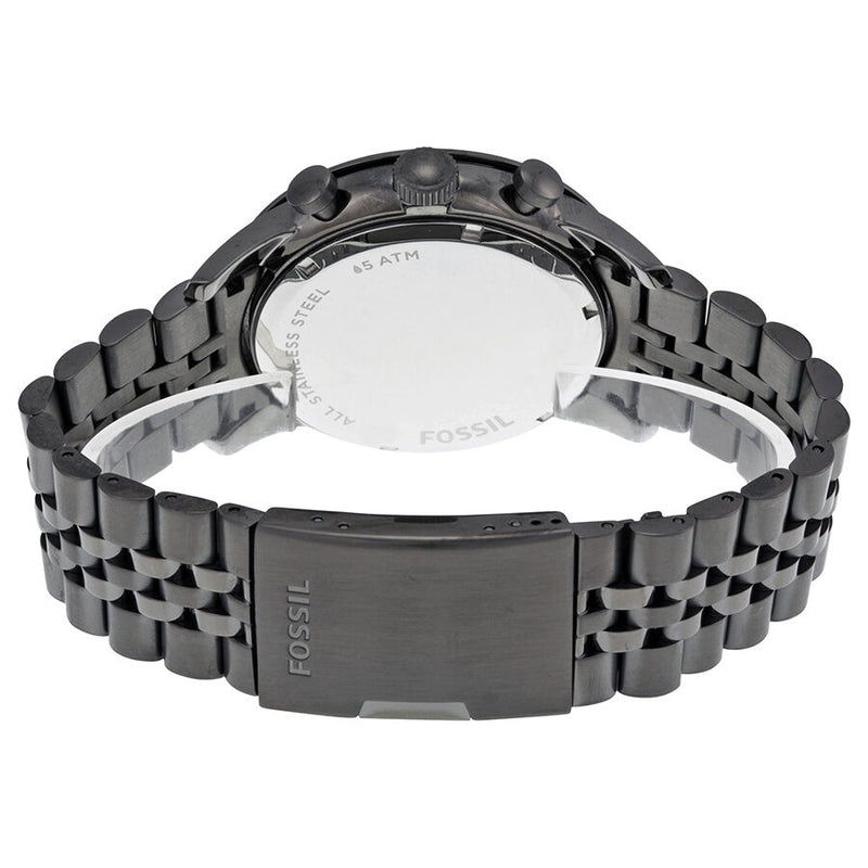 Fossil Chronograph Black Dial Smoke PVD Men's Men's Watch FS4934 - BigDaddy Watches #3