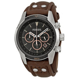 Fossil Coachman Chronograph Black Dial Men's Watch CH2891