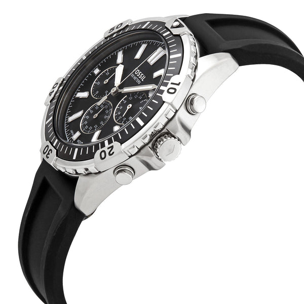 Fossil Garrett Chronograph Quartz Black Dial Men's Watch FS5624 - BigDaddy Watches #2