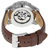 Fossil Grant White Dial Brown Leather Men's Watch ME3027