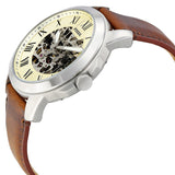 Fossil Grant Automatic Beige Skeleton Dial Men's Watch ME3099 - BigDaddy Watches #2
