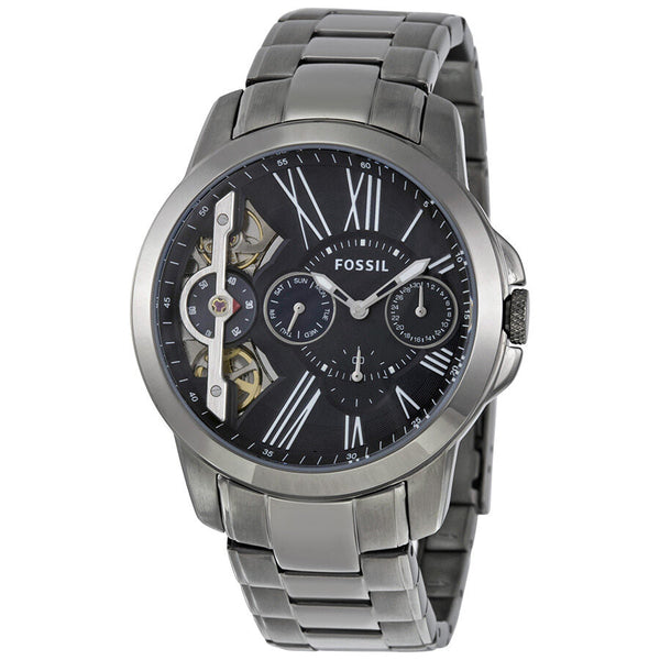 Fossil Grant Automatic Multi-Function Blue Dial Men's Watch ME1146 - BigDaddy Watches