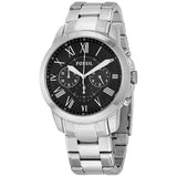 Fossil Grant Chronograph Black Dial Men's Watch FS4736