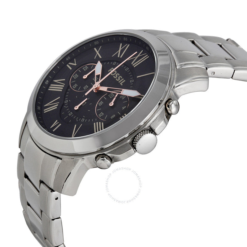 Fossil Grant Chronograph Black Dial Men's Watch FS4994