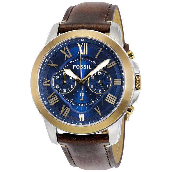 Fossil Grant Chronograph Blue Dial Men's Watch FS5150 - BigDaddy Watches