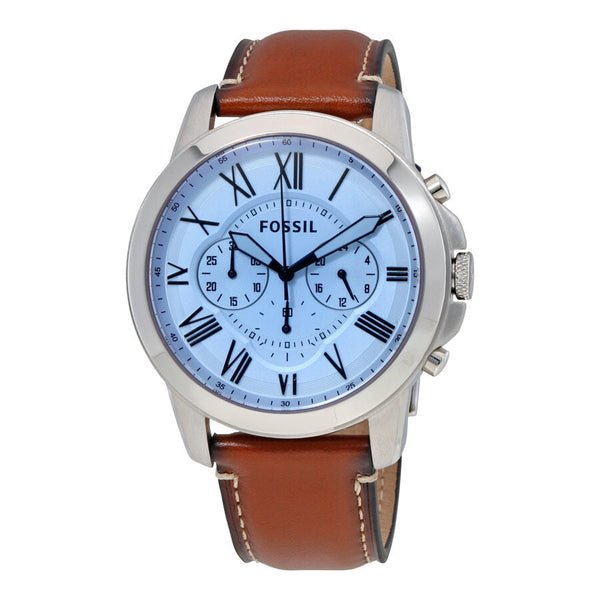Fossil Grant Silver Dial Men's Chronograph Watch FS5184 - BigDaddy Watches