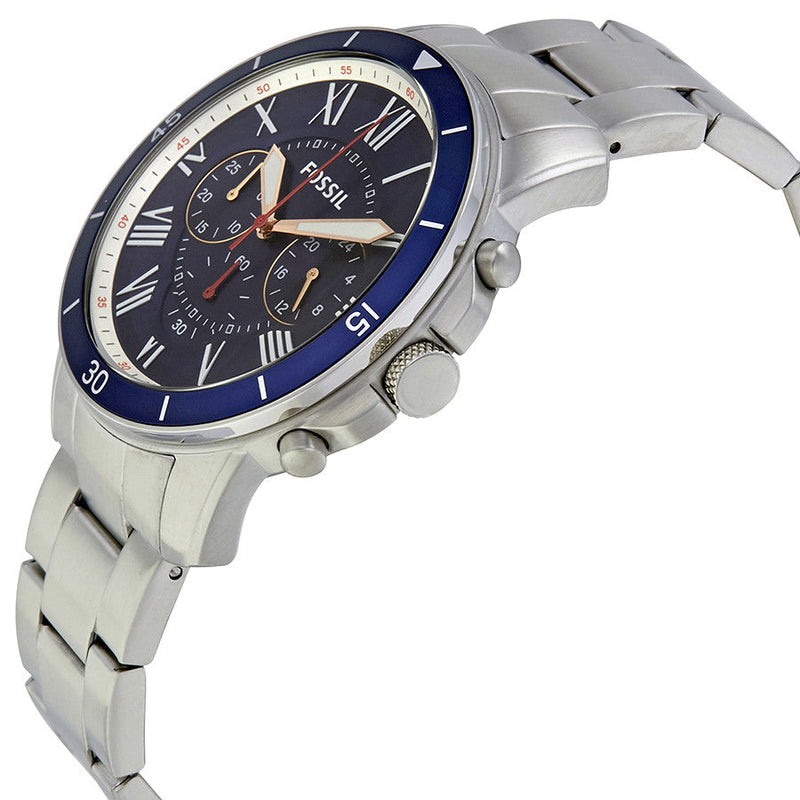 Fossil Grant Sport Chronograph Blue Dial Men's Watch FS5238