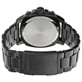 Fossil Machine Chronograph Black Dial Ion-plated Men's Watch FS4927