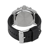 Fossil Machine Chronograph Black Dial Leather Strap Men's Watch FS4928