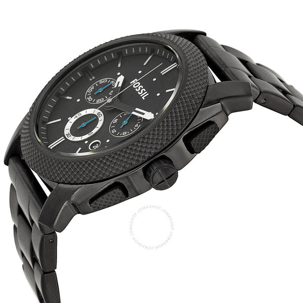 Fossil Machine Chronograph Dial Black Ion-plated Men's Watch FS4552