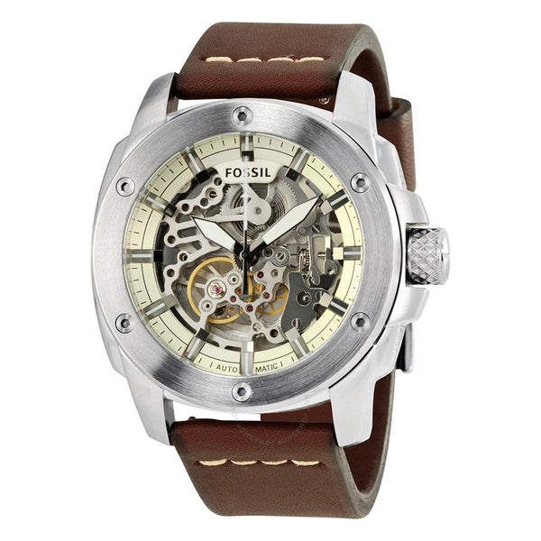 Fossil Modern Machine Skeleton Dial Automatic Men's Watch ME3083