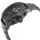 Fossil Machine Chronograph Grey Dial Smoke Ion-plated Men's Watch FS5017
