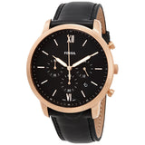 Fossil Neutra Chronograph Black Dial Men's Watch FS5381