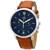 Fossil Neutra Chronograph Quartz Blue Dial Men's Watch FS5453 - BigDaddy Watches