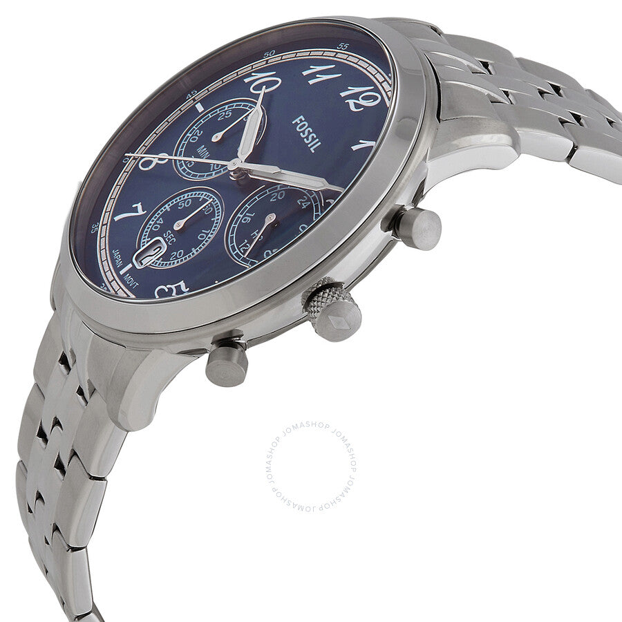 Fossil Neutra Chronograph Quartz Blue Dial Men's Watch FS6025