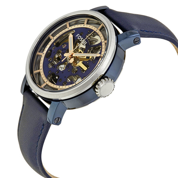 Fossil Original Boyfriend Skeleton Dial Automatic Watch ME3136